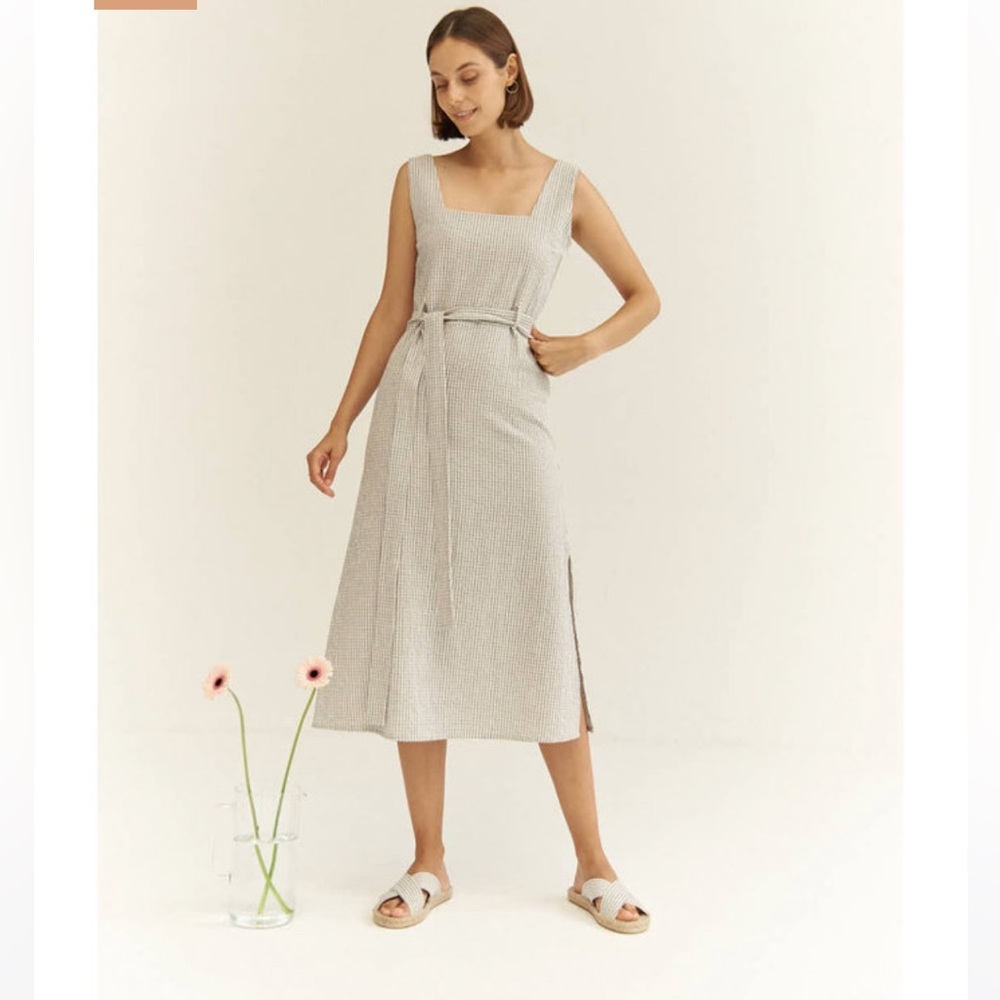 MUS & BOMBON
Jolo Dress - Blue Check